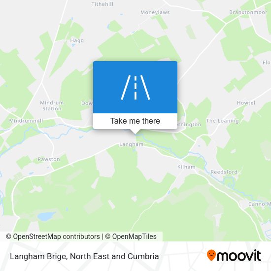 Langham Brige map