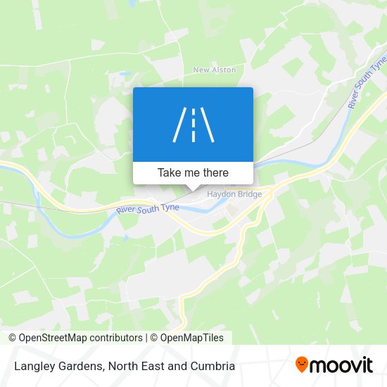 Langley Gardens map