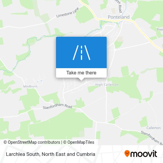Larchlea South map