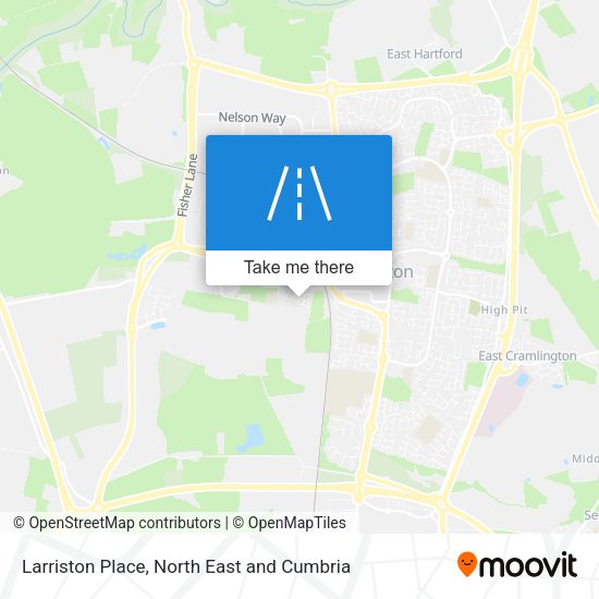 Larriston Place map