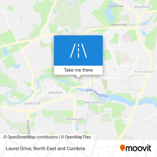 Laurel Drive map