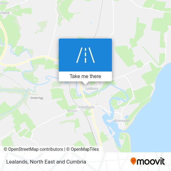 Lealands map