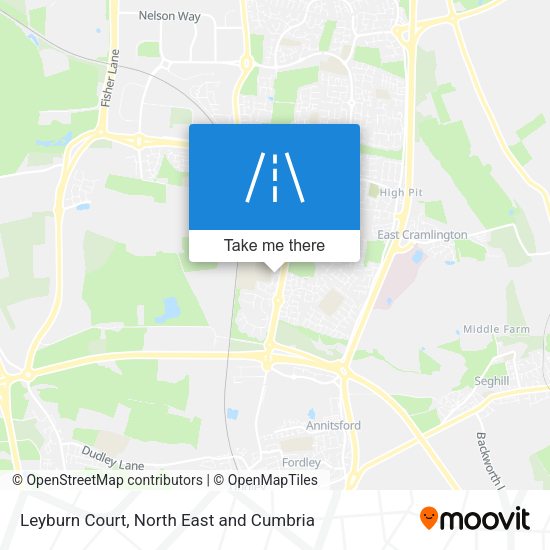 Leyburn Court map