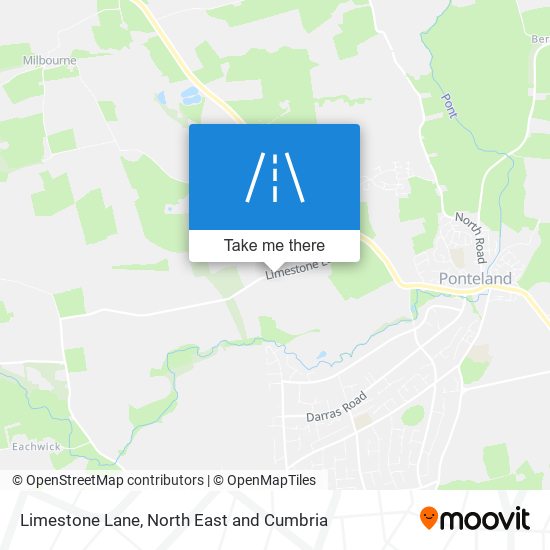 Limestone Lane map
