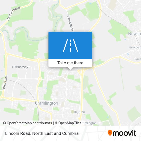 Lincoln Road map