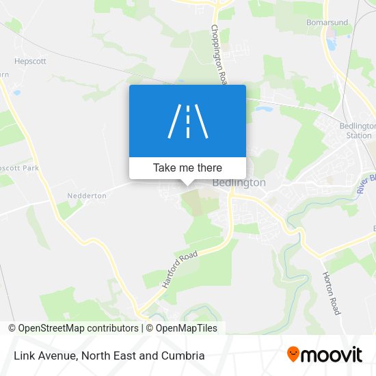 Link Avenue map