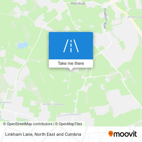 Linkham Lane map
