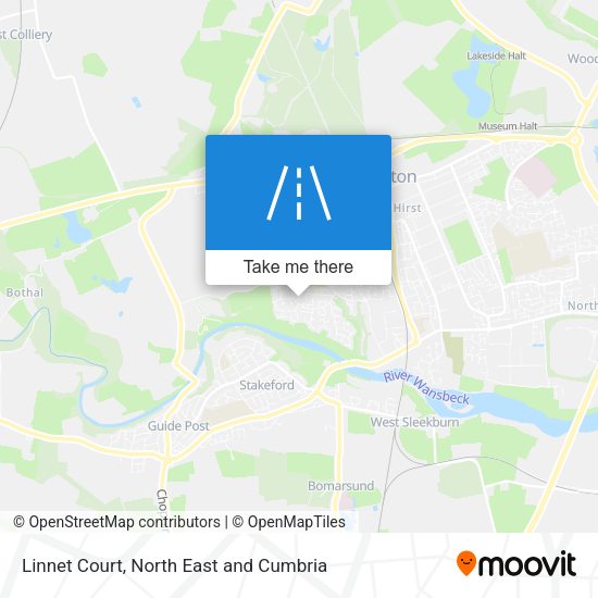 Linnet Court map