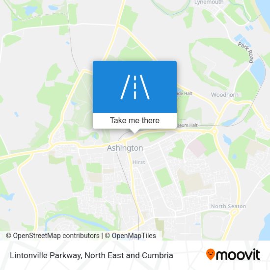 Lintonville Parkway map