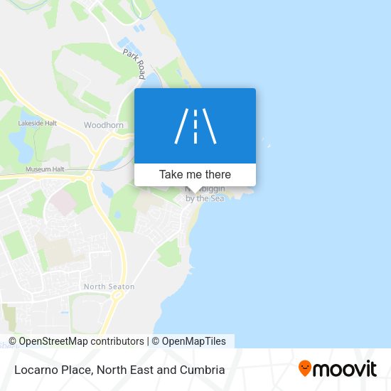 Locarno Place map