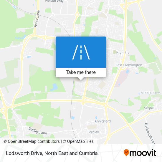 Lodsworth Drive map