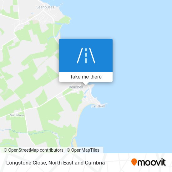 Longstone Close map