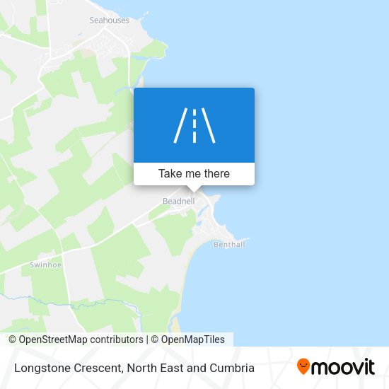 Longstone Crescent map
