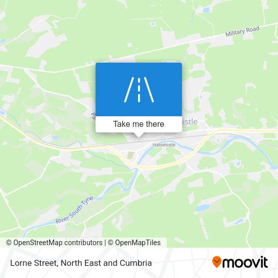 Lorne Street map
