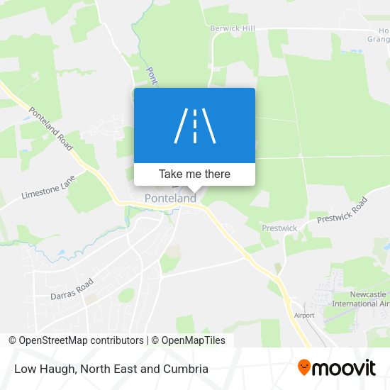 Low Haugh map