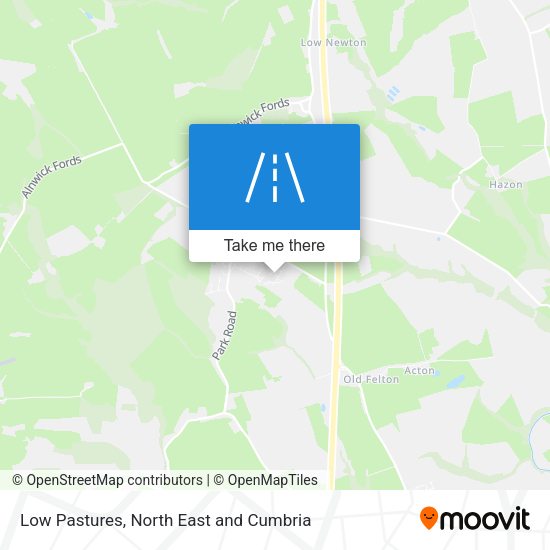 Low Pastures map
