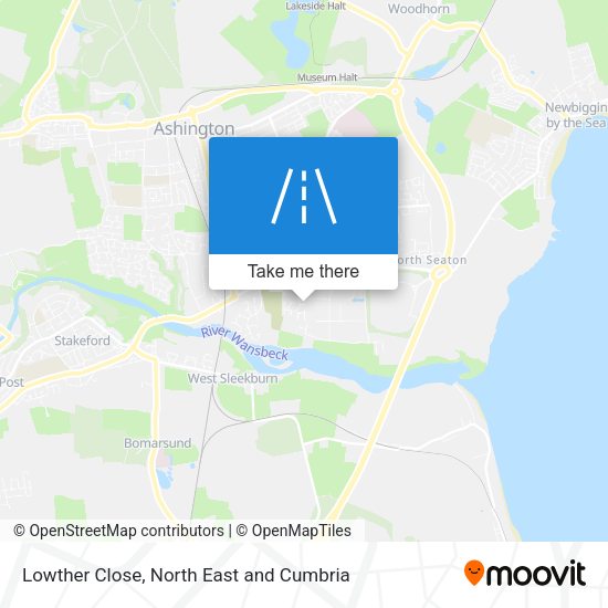 Lowther Close map