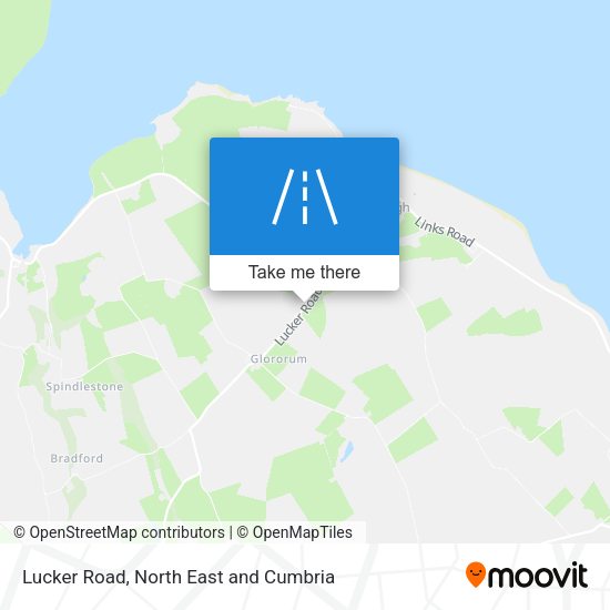 Lucker Road map