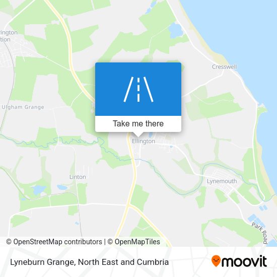 Lyneburn Grange map