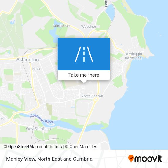 Manley View map