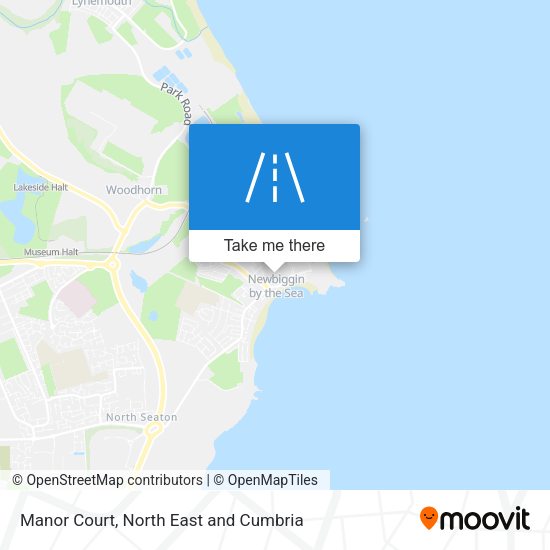 Manor Court map
