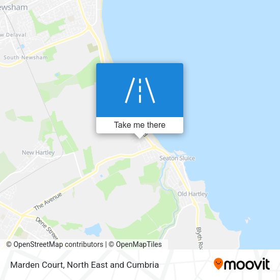 Marden Court map