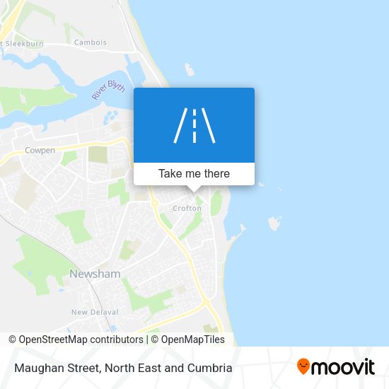 Maughan Street map