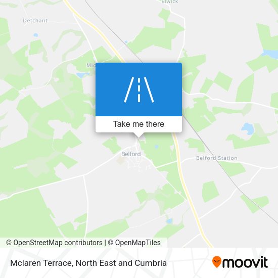 Mclaren Terrace map