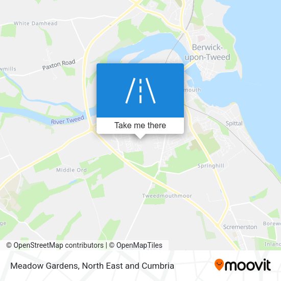 Meadow Gardens map