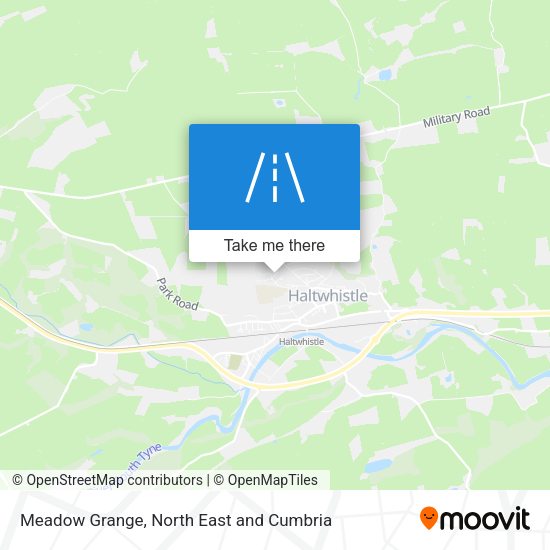 Meadow Grange map
