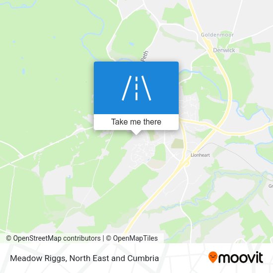Meadow Riggs map