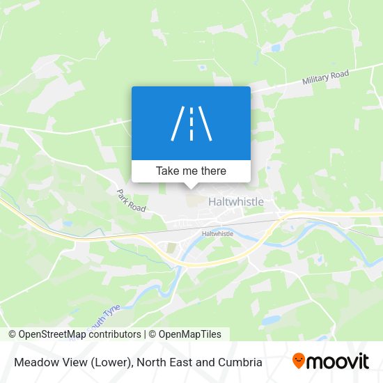 Meadow View (Lower) map