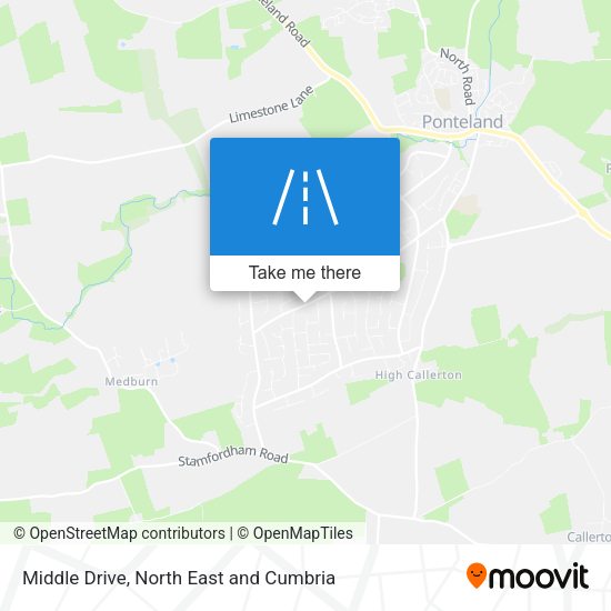Middle Drive map