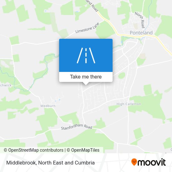 Middlebrook map