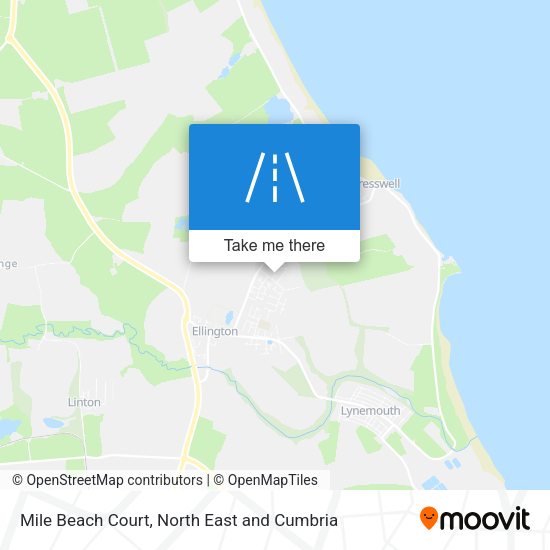 Mile Beach Court map