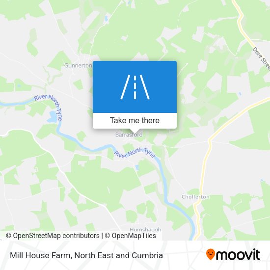 Mill House Farm map