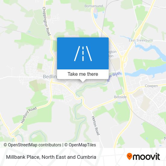 Millbank Place map