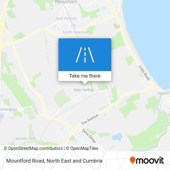 Mountford Road map