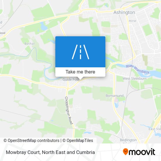 Mowbray Court map