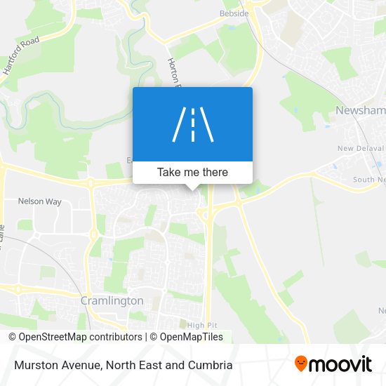 Murston Avenue map
