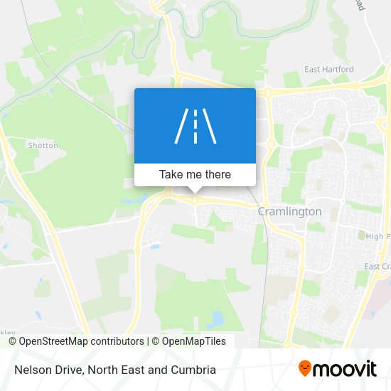 Nelson Drive map