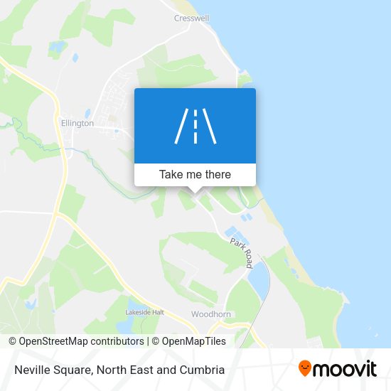 Neville Square map