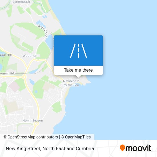 New King Street map