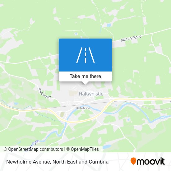Newholme Avenue map