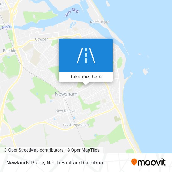 Newlands Place map