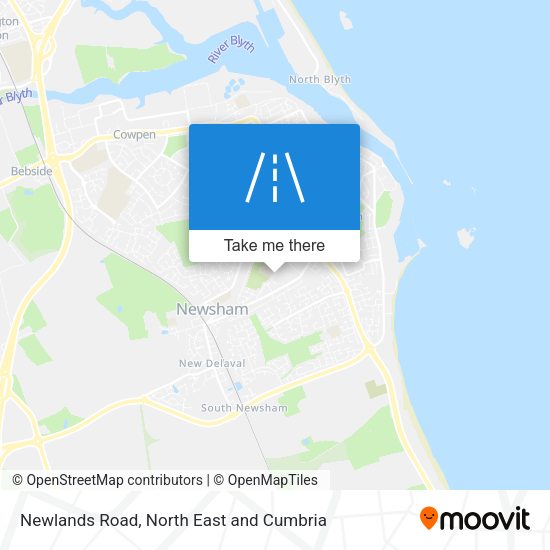 Newlands Road map