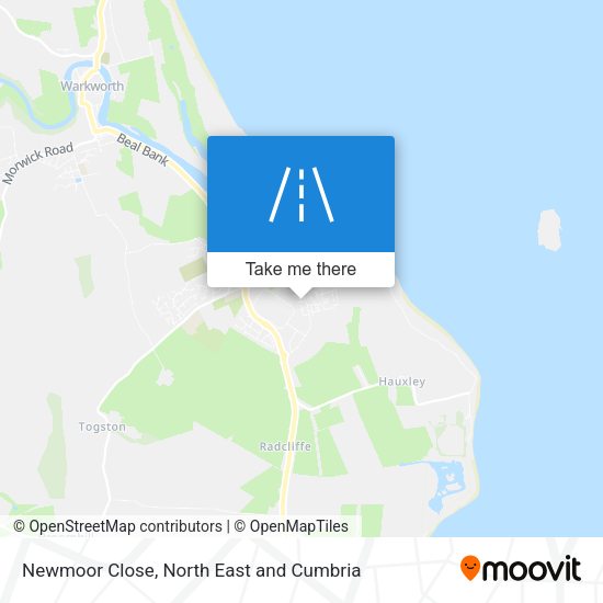 Newmoor Close map