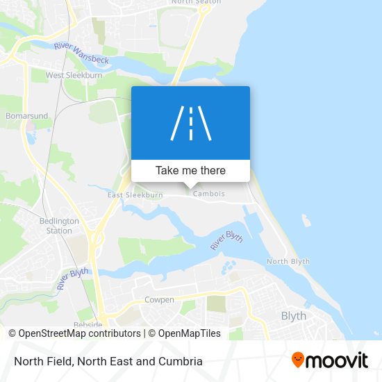 North Field map