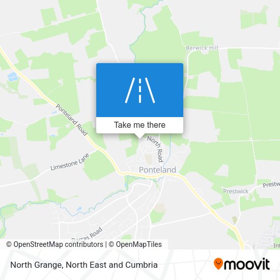 North Grange map