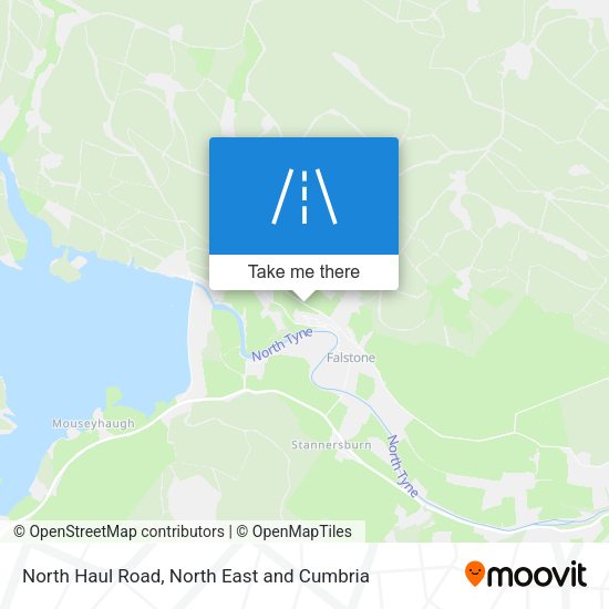 North Haul Road map